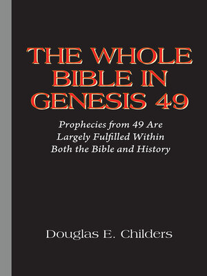 cover image of THE WHOLE BIBLE IN GENESIS 49